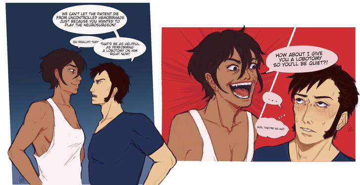 OCs - Nisa and Baytr